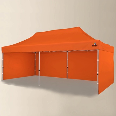 Brimo Promo stánok Premium Alu 3 x 4,5 m oranžový