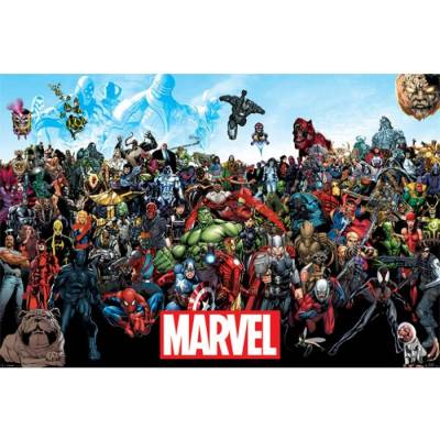 Pyramid International Plakát Marvel - Universe