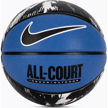 Nike Баскетболна топка Nike Everyday All Court 8P Graphic Deflated star blue/ black/ white/ black размер 7