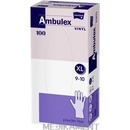 Ambulex Vinyl Rukavice vinylové nesterilné nepúdrované 100 ks