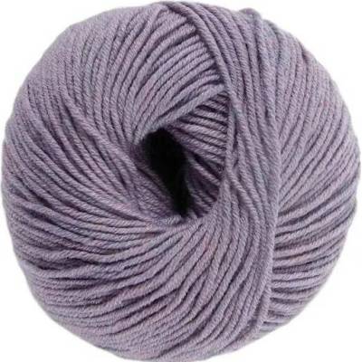 100% vlněná příze merino WOOLLY od DMC 50g, fialový tvíd