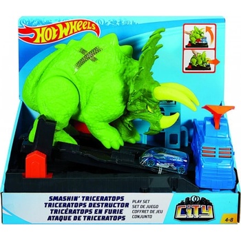 Hot Wheels CITY POSAĎ TRICERATOPSE