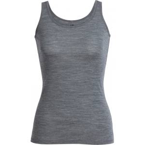 Icebreaker Дамско мериносово термобельо Icebreaker Women's Siren Tank Merino base layer - Gritstone Heather (115-0455-1212)