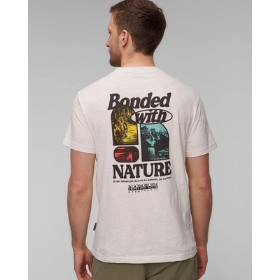 Napapijri pánské tričko S-martre Bílé