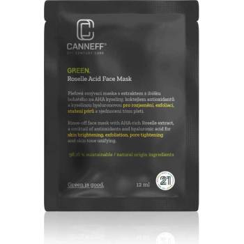 Canneff Green Roselle Acid Face Mask 12 ml