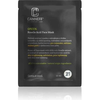 Canneff Green Roselle Acid Face Mask 12 ml