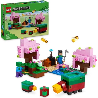 LEGO Minecraft 21260 Zahrada s rozkvetlými třešněmi