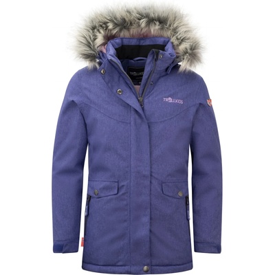 Trollkids Детско палто Trollkids Girl's Oslo Coat XT Coat - Dark Purple / Pink Dawn - размер 92 (EU) (703-2233-1111)