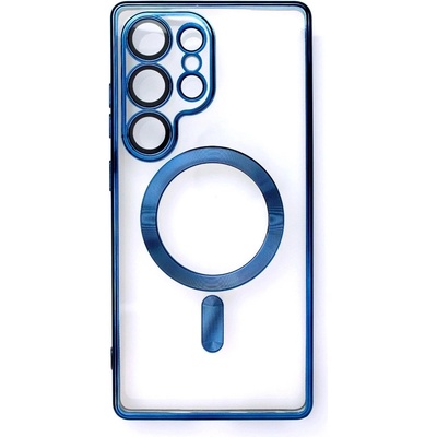HQWear Галваничен калъф с MagSafe за iPhone 16e - син (5907769374975)