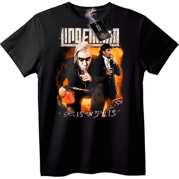 NOONEBRAND Тениска Lindemann Skills in Pills - 2XL, White