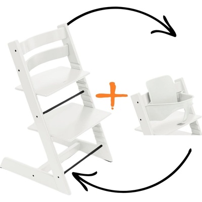 Stokke Set Tripp Trapp Baby set White
