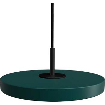 UMAGE Висяща лампа Asteria Micro с черен обков горско-зелена (2514C4263)