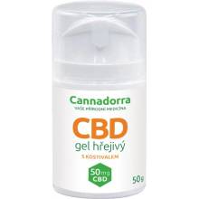 Cannadorra CBD gel hřejivý, 50 g
