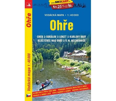 Vodácká mapa Ohře