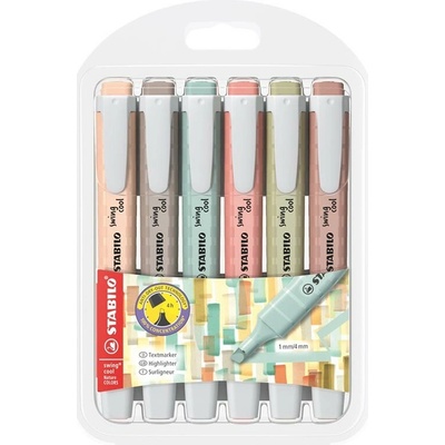 Stabilo Swing cool NatureCOLORS 1-4 mm sada 6 barev 275/6-09 539818