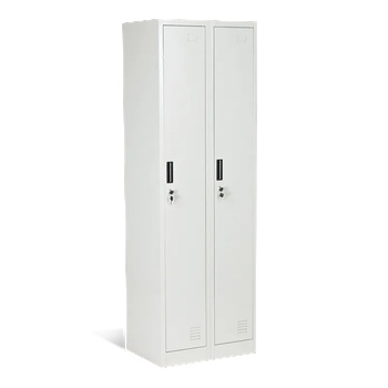 Метален шкаф carmen cr-1242-2 e k - сив (cr-1242-2 e k)