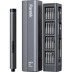 Fanttik Комплект електрически отвертки Fanttik E1 Max 3.7V (сиви) (10349321)