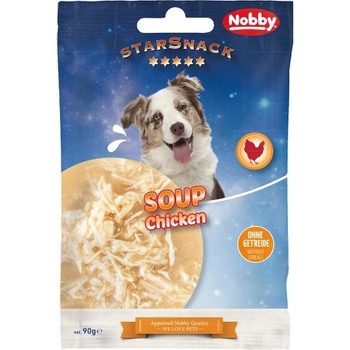 NOBBY Лакомство StarSnack Dog Chicken soup - супа за кучета, естествени съставки и без мазнини, 90 гр - NOBBY Германия - 50927