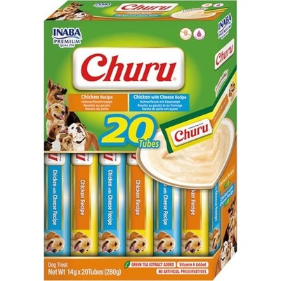 Churu INABA-FOODS EUROPE GmbH Inaba dog snack kuře multipack 20 x 14 g