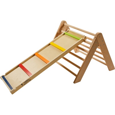 lupilu Dřevěná prolézačka s žebříkem/skluzavkou 2 v 1 – Zbozi.Blesk.cz