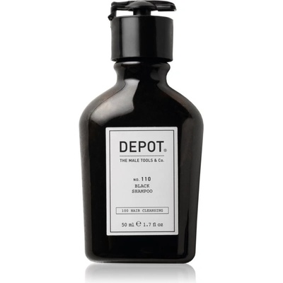 Depot No. 110 Black Shampoo šampón neutralizujúci mosadzné podtóny 50 ml