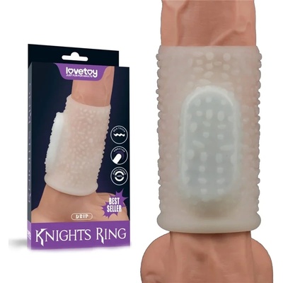 Вибриращ пенис ръкав, капки - Drip Knights Ring II (LVTOY00600)
