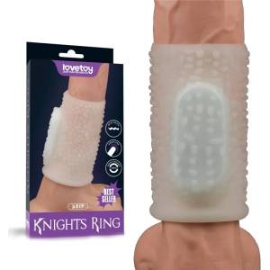  Вибриращ пенис ръкав, капки - Drip Knights Ring II (LVTOY00600)