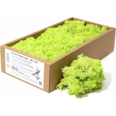 Dekoračný Islandský Mach - Mätovo Zelený - 635g