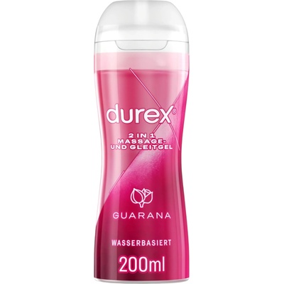 Durex Дюрекс 2в1 масажно олио - Гуарана (200ml)