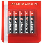 Verbatim ALKALINE BATTERY AAA 10 PACK (HANGCARD) (49874) - gtcomputers