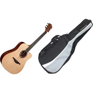 LÂG GUITARS T70DC Basic SET Natural Satin Акустична китара