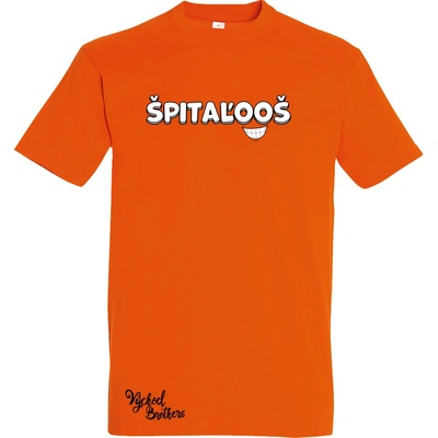 Východ Brothers tričko Špitaľooš oranžové