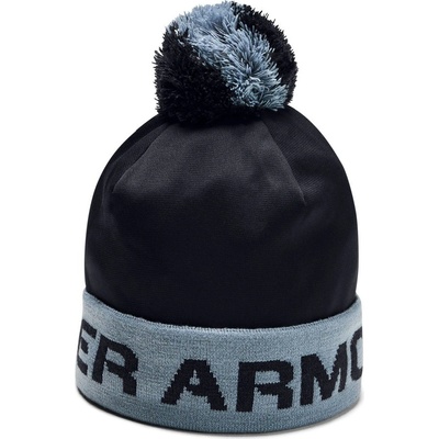 Under Armour Boy's Gametime Pom Beanie Black