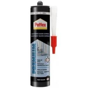 Pattex Санитарен силикон Express, бял, 280 мл