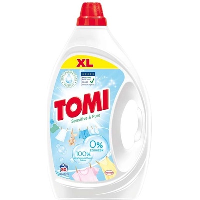 Tomi Max Power Color Gel Sensitive tekutý prací gél 2,25 l 50 PD