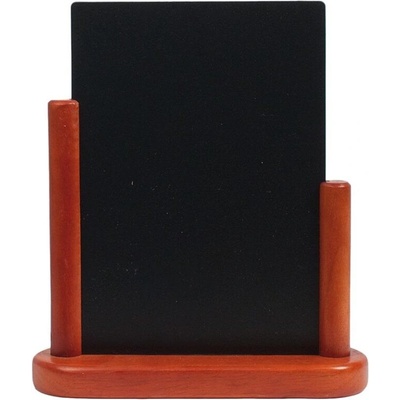 Securit Stolní stojánek s tabulkou střední ELEGANT 23 x 20 x 6 cm, barva mahagon