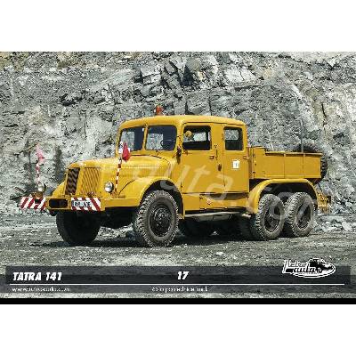 Pohlednice TRUCK č. 17 - Tatra 141 (1957 - 1970) – Zboží Mobilmania