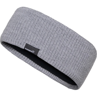 Norrona 29 heavy merinoUll Headband Grey Melange
