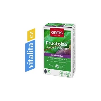 Fructolax Ovoce&vláknina 30 tablet od 189 Kč - Heureka.cz