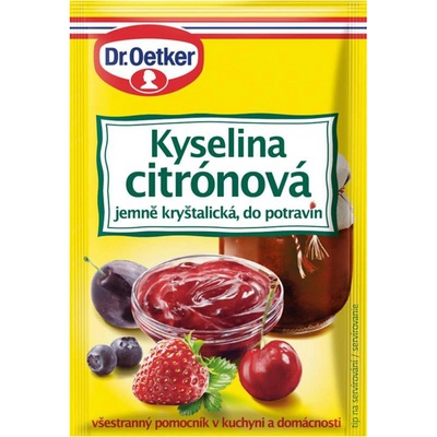 Dr. Oetker Kyselina citrónová 25 x 20 g