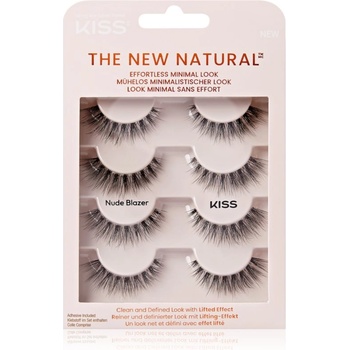 KISS The New Natural Effortless Minimal Look изкуствени мигли Nude Blazer 8 бр