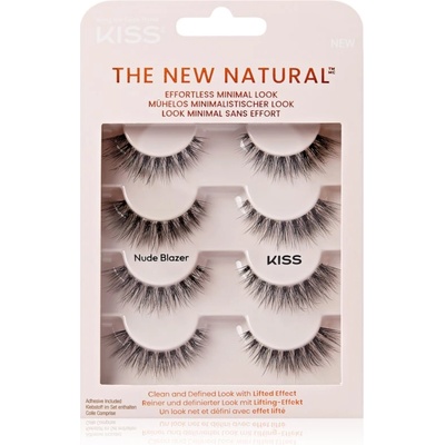 KISS The New Natural Effortless Minimal Look изкуствени мигли Nude Blazer 8 бр