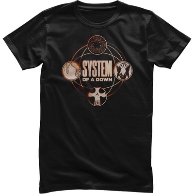 System of a Down Tech Circles Black L Риза (WMX-1-SOAD008-BK-L)