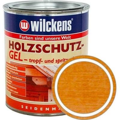 Německá gelová lazura s olejem na ochranu dřeva WILCKENS Holzschutz gel