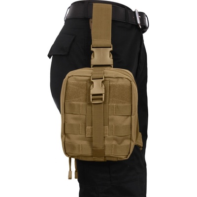 Rothco zdravotní stehenní Molle Medic rozkládací coyote brown