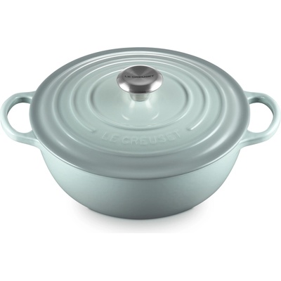 Le Creuset 21114267170430 Liatinový hrniec La Marmite Signature 26 cm, morská soľ