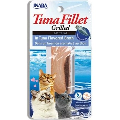 Churu Pamlsok Inaba Grilled cat Tuniak extra krehký v tuniakovom vývare 1 ks 15 g