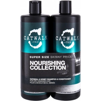 Tigi Catwalk Oatmeal & Honey Nourishing šampón 750 + Tigi Catwalk Oatmeal & Honey Nourishing Conditioner 750 ml darčeková sada