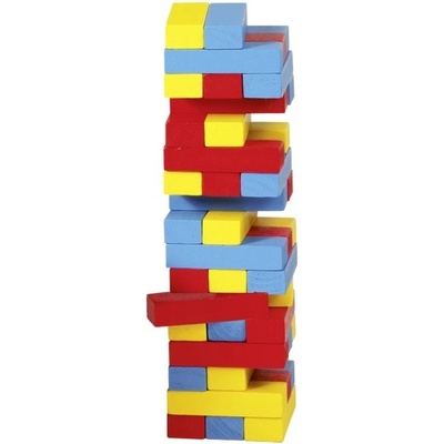 Goki Jenga barevná cestovní