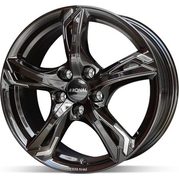 Ronal R62 8x19 5x108 ET45 gloss black chrome